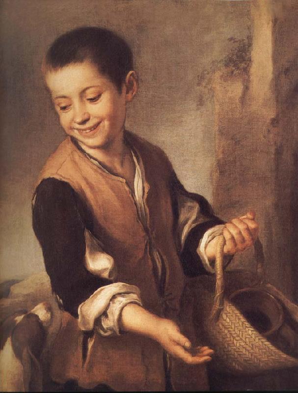 Bartolome Esteban Murillo Boy with a Dog